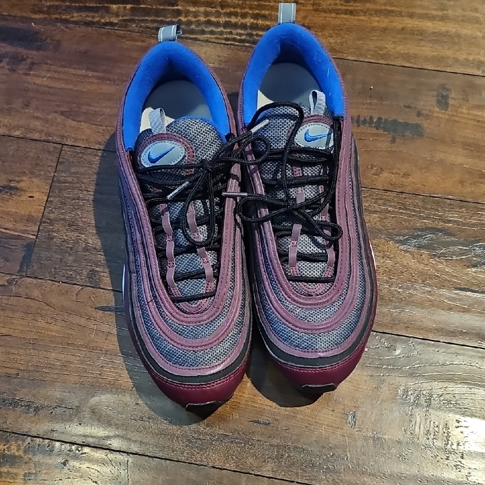 Nike Men's Sneakers - Purple and Blue